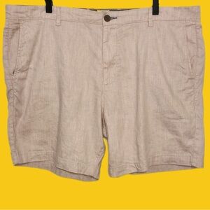 Faherty Summer Pink Malibu Linen Cotton Casual Short Size 41